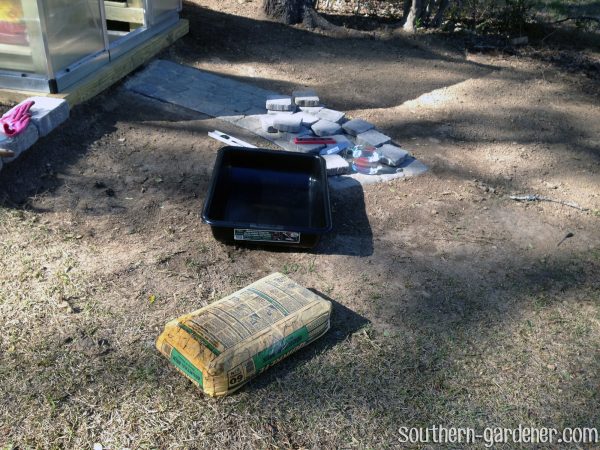 Diy Step On Paver Walkway Southern Gardener