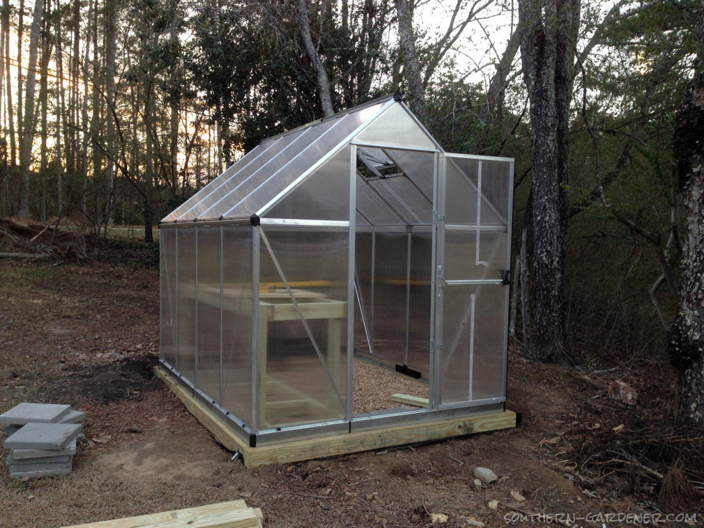 DIY Greenhouse Tables The Southern Gardener